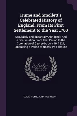 Hume and Smollett's Celebrated History of Engla... 1377420671 Book Cover