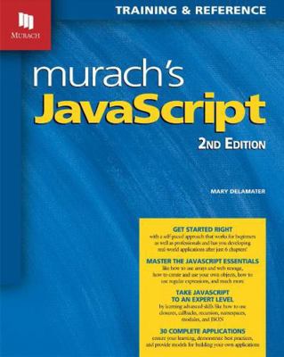 Murach's JavaScript 1890774855 Book Cover