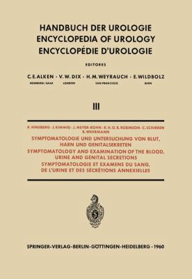 Symptomatologie Und Untersuchung Von Blut, Harn... [German] 3642998682 Book Cover