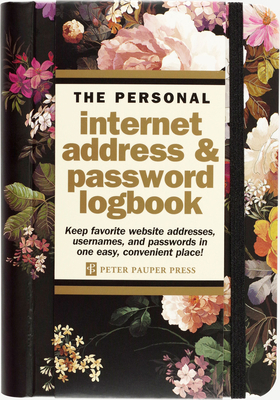 Midnight Floral Internet Address & Password Log... 144133484X Book Cover