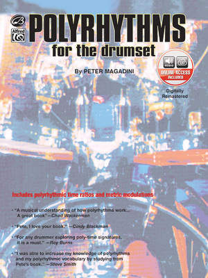 Polyrhythms for the Drumset: Book & Online Audio 089724821X Book Cover