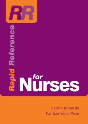 Rapid Reference for Nurses B007YWIMMU Book Cover