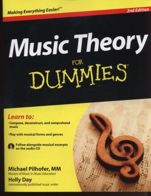 Music Theory for Dummies [With CD (Audio)] B00D8GPES6 Book Cover