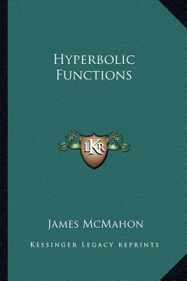 Hyperbolic Functions 1163585904 Book Cover