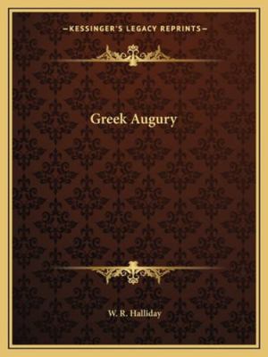 Greek Augury 1162866802 Book Cover