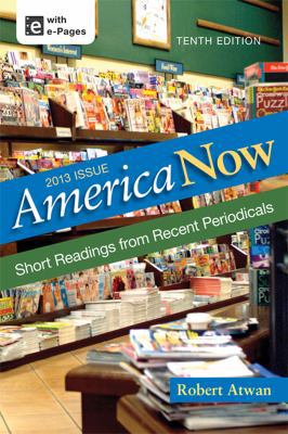America Now: Short Readings from Recent Periodi... 1457615932 Book Cover