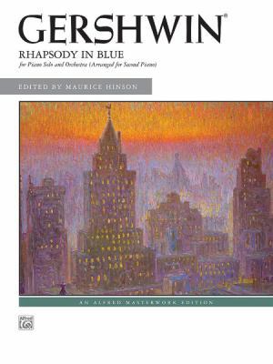 Rhapsody in Blue: For Piano Solo and Orchestra ... 0739057073 Book Cover