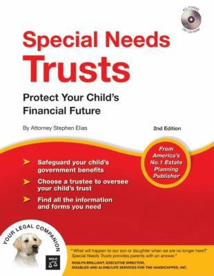 Special Needs Trusts: Protect Your Child's Fina... 1413306306 Book Cover
