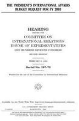 The president's international affairs budget re... 1983611859 Book Cover