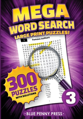 MEGA Word Search (Volume 3) [Large Print] 1736714929 Book Cover