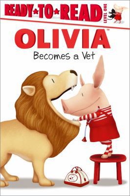 OLIVIA Becomes a Vet (Olivia TV Tie-in) 1442428597 Book Cover