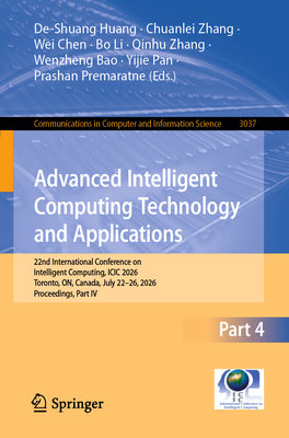 Advanced Intelligent Computing Technology and A... 9819235472 Book Cover