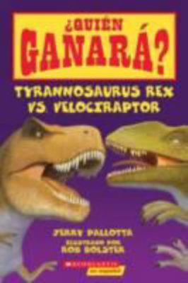 Hardcover Tyrannosaurus Rex vs. Velociraptor (Tyrannosaurus Rex vs. Velociraptor) [Spanish] Book
