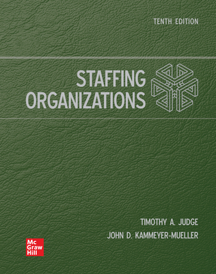 Looseleaf for Staffing Organizations 1264072902 Book Cover