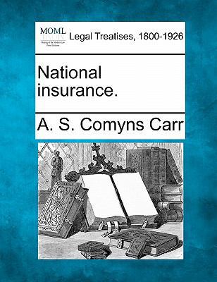 National insurance. 1240026552 Book Cover