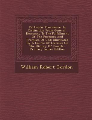 Particular Providence, In Distinction From Gene... 1293055042 Book Cover
