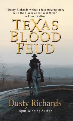 Texas Blood Feud [Large Print] 1410446840 Book Cover