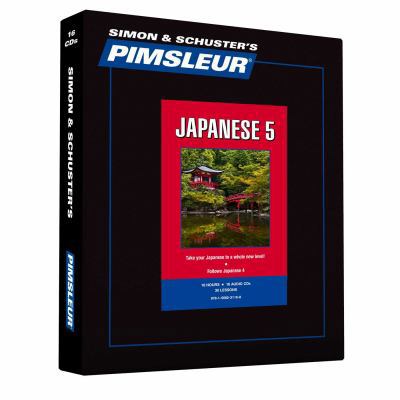 Pimsleur Japanese Level 5 CD: Learn to Speak an... 150823115X Book Cover