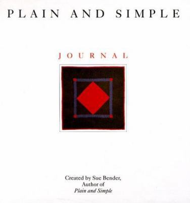 Plain and Simple Journal: A Journey to the Amish 0062501291 Book Cover