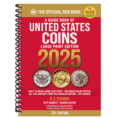 A Guide Book of United States Coins 2025: 78th ... [Large Print] 0794850626 Book Cover