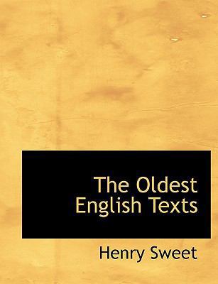 The Oldest English Texts 1116904470 Book Cover