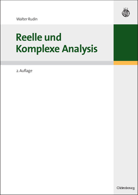 Reelle und Komplexe Analysis [German] 348659186X Book Cover