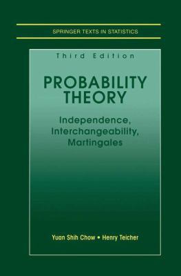 Probability Theory 0387982280 Book Cover