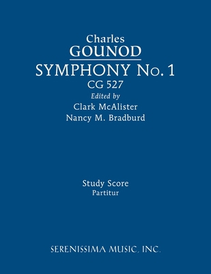 Symphony No.1, CG 527: Study score 1608742806 Book Cover