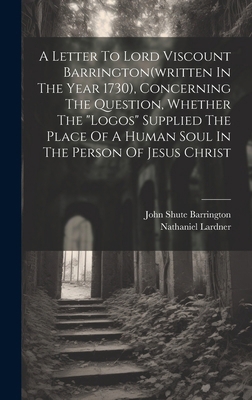 A Letter To Lord Viscount Barrington(written In... 1019649380 Book Cover