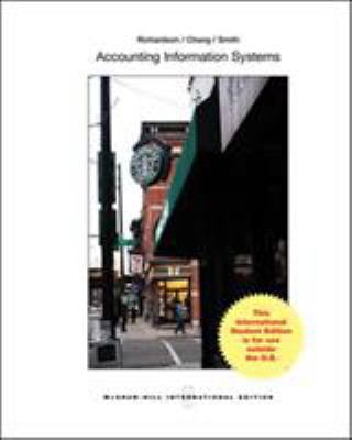 Accounting Information Systems (Int'l Ed) 1259060810 Book Cover