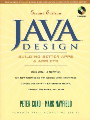 Java Design: Building Better Apps and Applets [... 0139111816 Book Cover