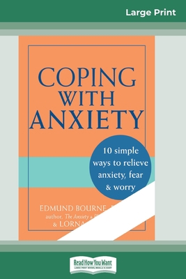 Coping with Anxiety (16pt Large Print Edition) [Large Print] 0369323645 Book Cover