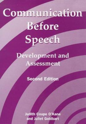 Communication before Speech: Development and As... 1853464864 Book Cover