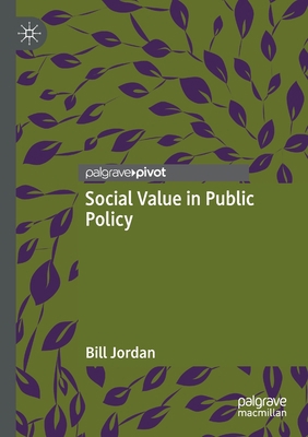 Social Value in Public Policy 3030604233 Book Cover