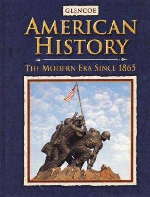 American History: The Modern Era Since 1865, St... 0078216133 Book Cover