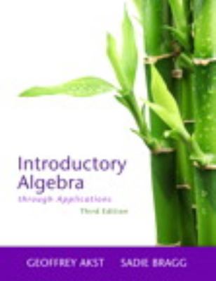 Akst: Introdu Algebra Through Appl_3 0321746694 Book Cover
