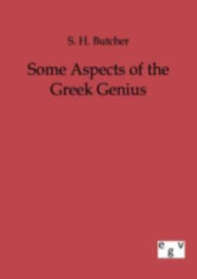 Some aspects of the Greek Genius [German] 3863825578 Book Cover