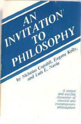 Invitation to Philosophy 0879751622 Book Cover