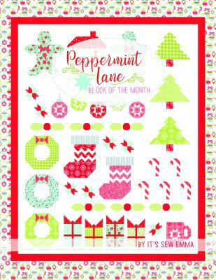 Fat Quarter Shop Peppermint Lane BOM Book 0998983810 Book Cover