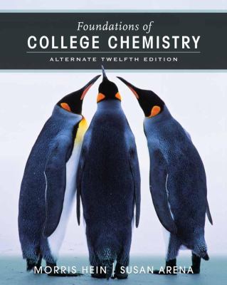 Foundations of College Chemistry 0471779911 Book Cover