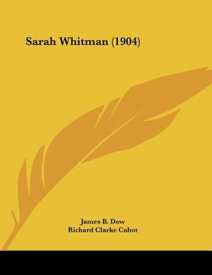 Sarah Whitman (1904) 1104461560 Book Cover