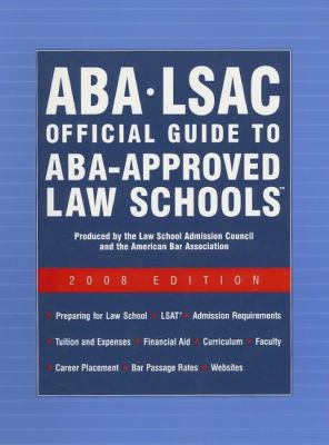 ABA-LSAC Official Guide to ABA-Approved Law Sch... 0976024594 Book Cover