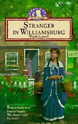 Stranger in Williamsburg (Sarah's Journey Serie... 0613235037 Book Cover
