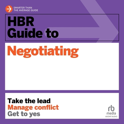 HBR Guide to Negotiating B0CL94NPM8 Book Cover