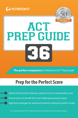 ACT Prep Guide 36 0768941202 Book Cover