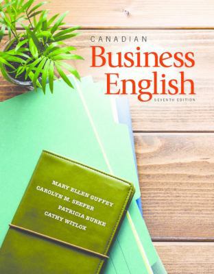 Canadian Business English, 7th Edition 0176582967 Book Cover