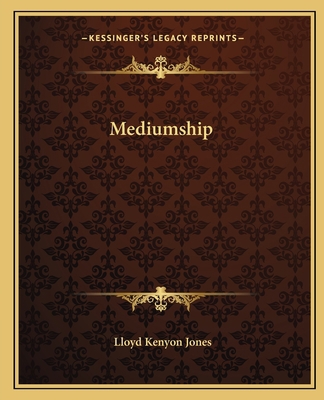 Mediumship 1162823380 Book Cover