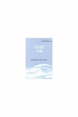 Don't Ask 0472063278 Book Cover