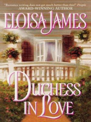 Duchess in Love [Large Print] 0786253312 Book Cover