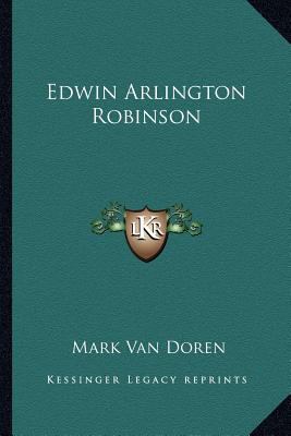 Edwin Arlington Robinson 1163195146 Book Cover